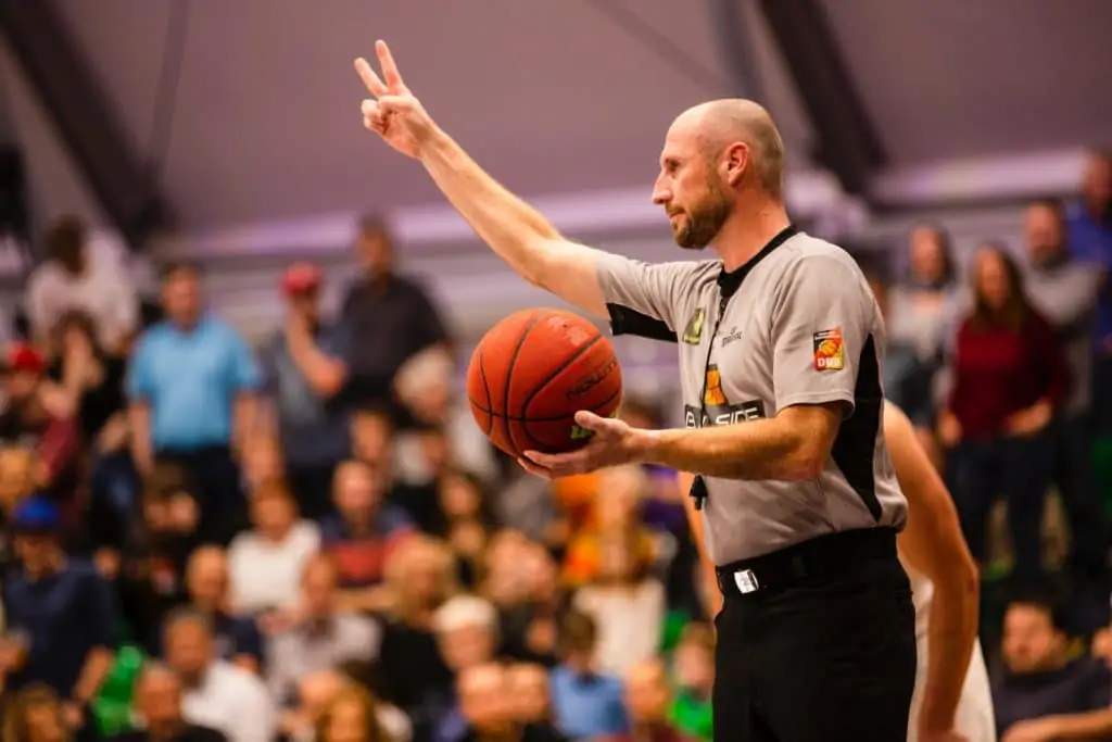 Basketball rules also include the duties of the officials.