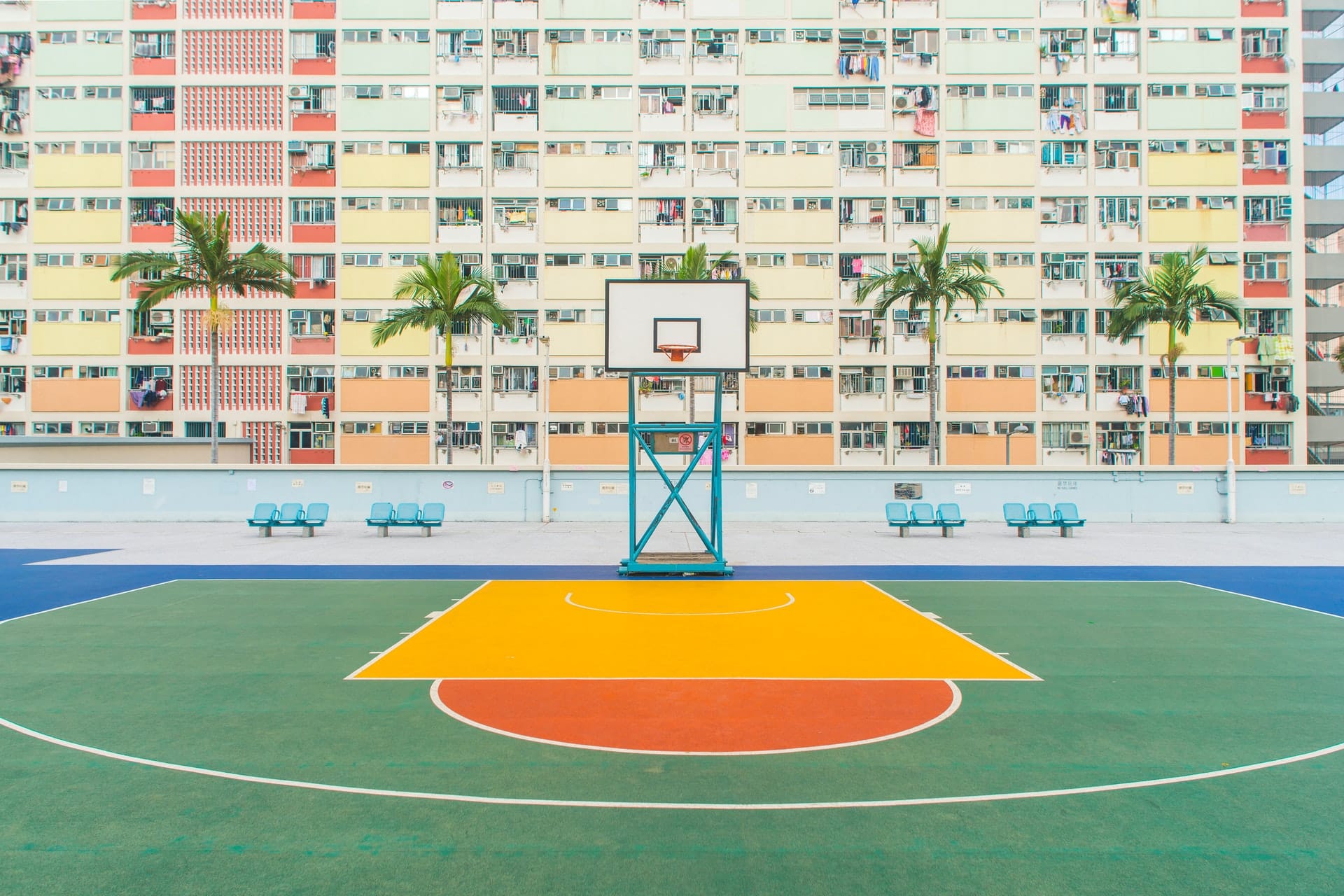 NCAA Basketball Court