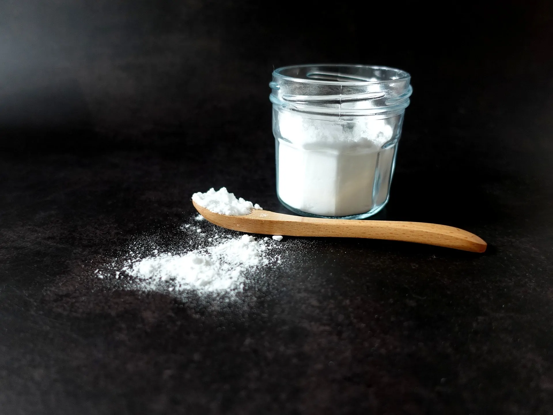 Clean shoes with baking soda and hydrogen peroxide