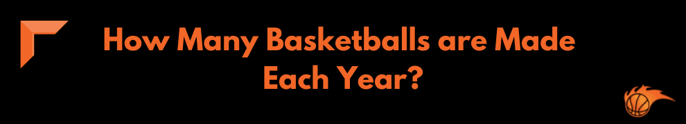 How Many Basketballs are Made Each Year_