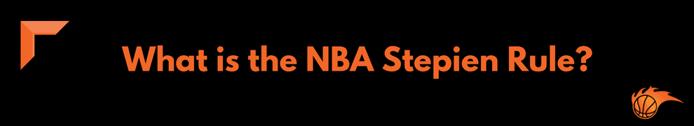 What is the NBA Stepien Rule