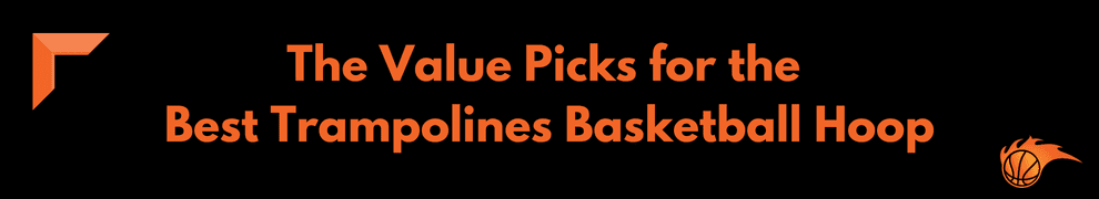 The Runner-Ups for the Best Trampolines Basketball Hoop