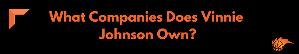 What Companies Does Vinnie Johnson Own