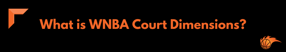 What is WNBA Court Dimensions